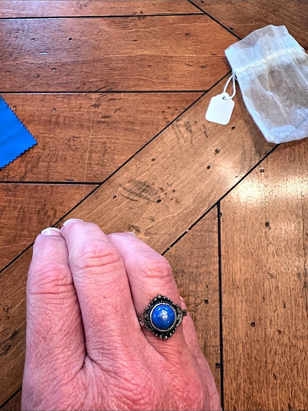 Blue Stone Ring